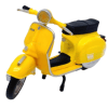 Metal Speed Zone Official Licensed 1:18 1976 Vespa 200 Rally Yellow Die-cast